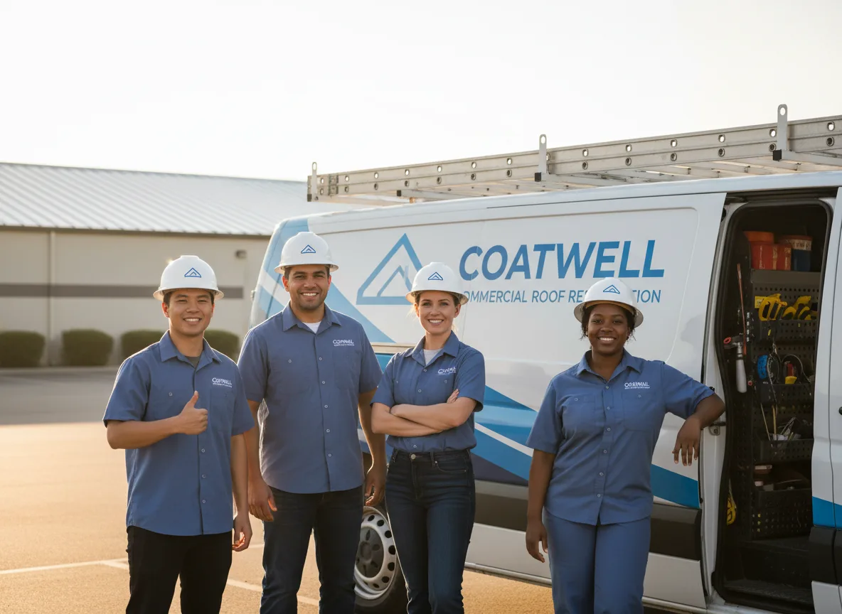 Commercial roof coating company in Girard, PA